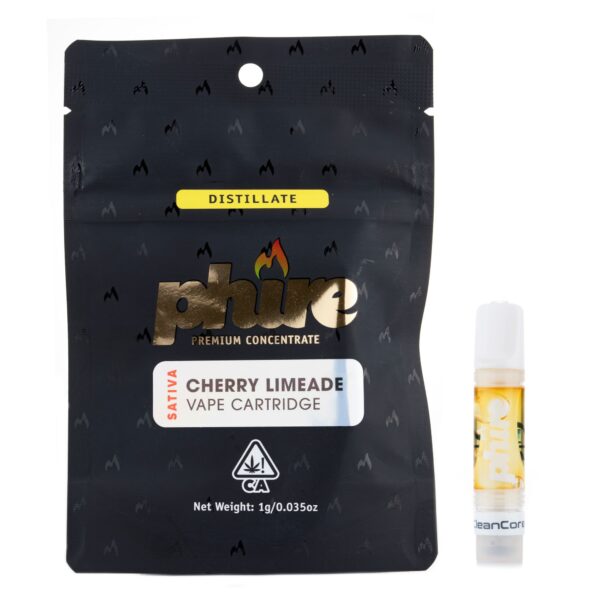 Phire Cherry Limeade Distillate cartridges online - 1 g