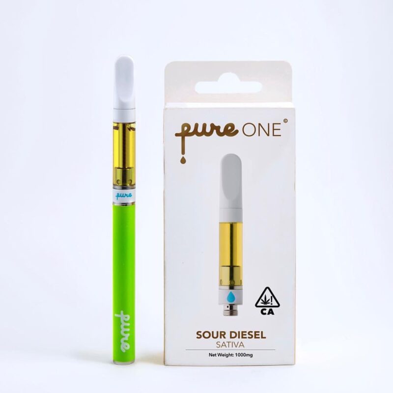 Buy THC Cartridges Online | Pure One Vape Sour Diesel | Canna Cross ...